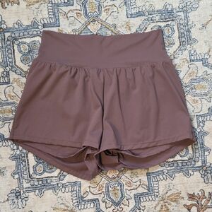 HALARA High-Waisted Purple Shorts